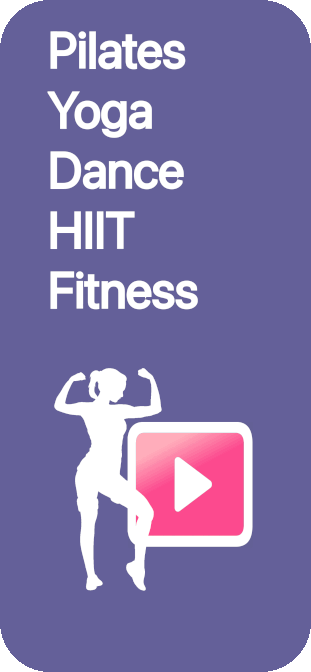 Yoga, HIIT, Pilates, Dance Fit, and more! Click for QR code.